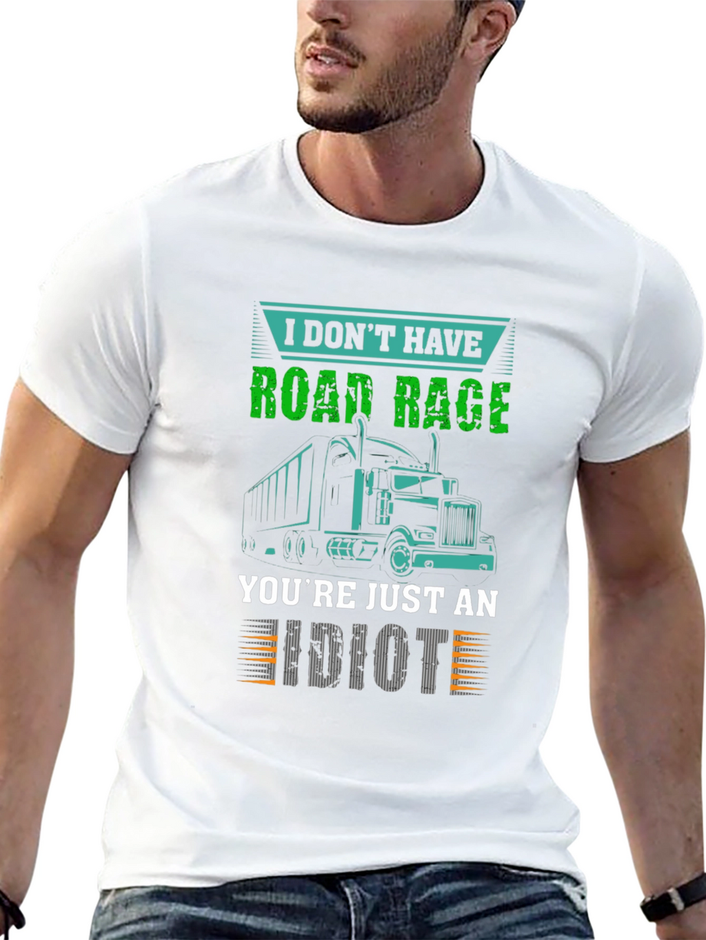 Road Rage Trucker T-Shirt - Sarcastic Trucking Tee