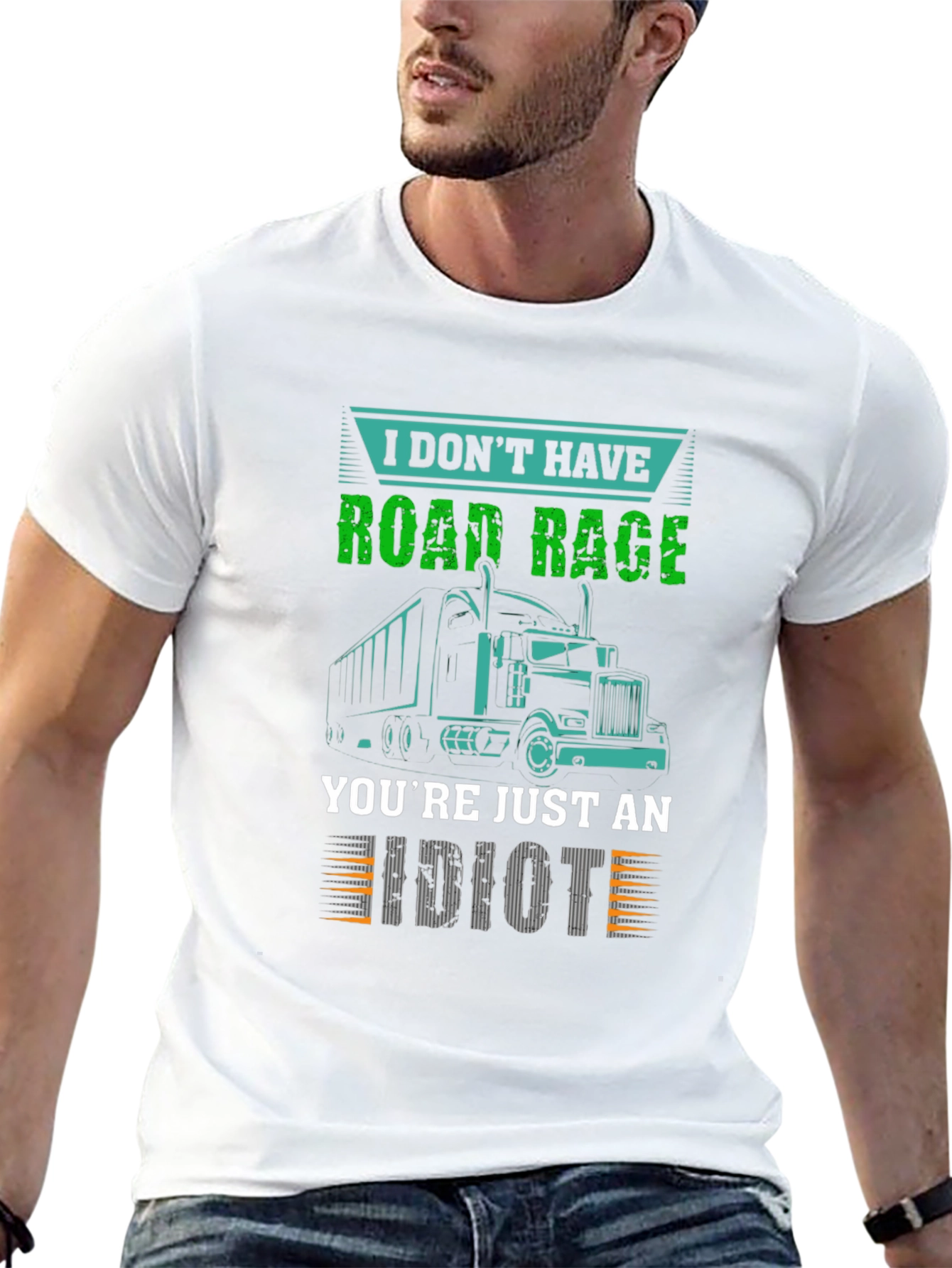 Road Rage Trucker T-Shirt - Sarcastic Trucking Tee