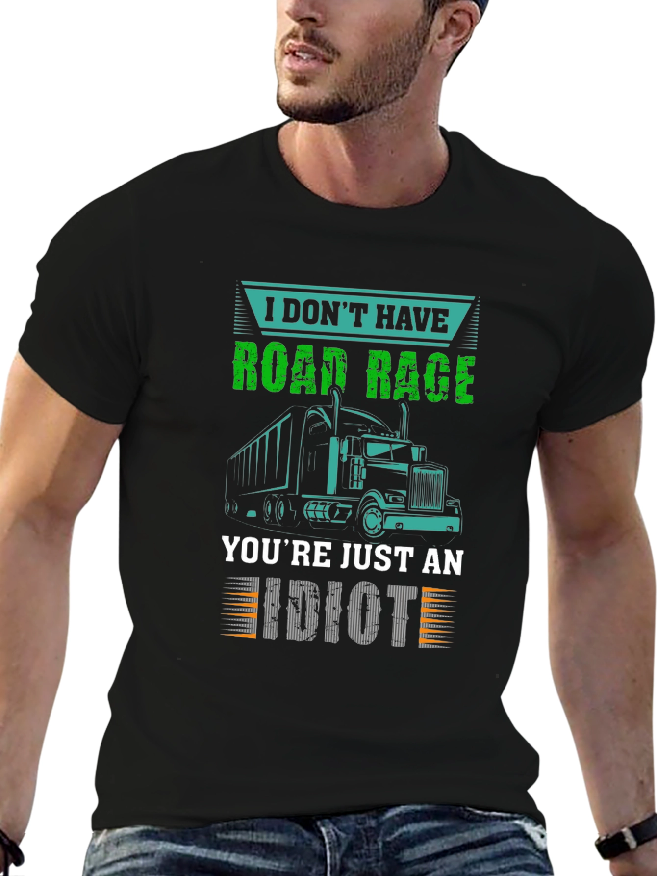 Road Rage Trucker T-Shirt - Sarcastic Trucking Tee
