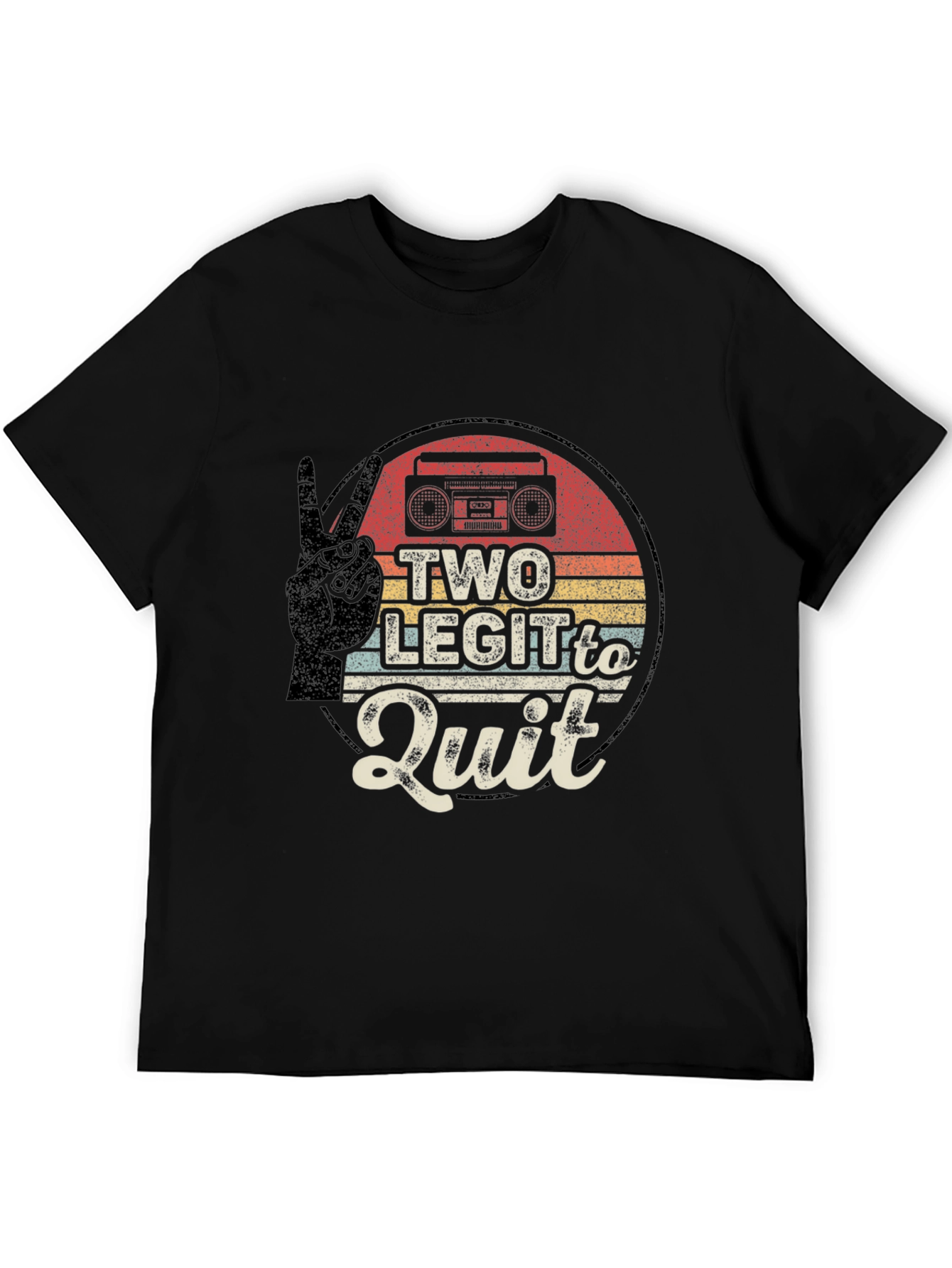 Two Legit to Quit Retro T-Shirt