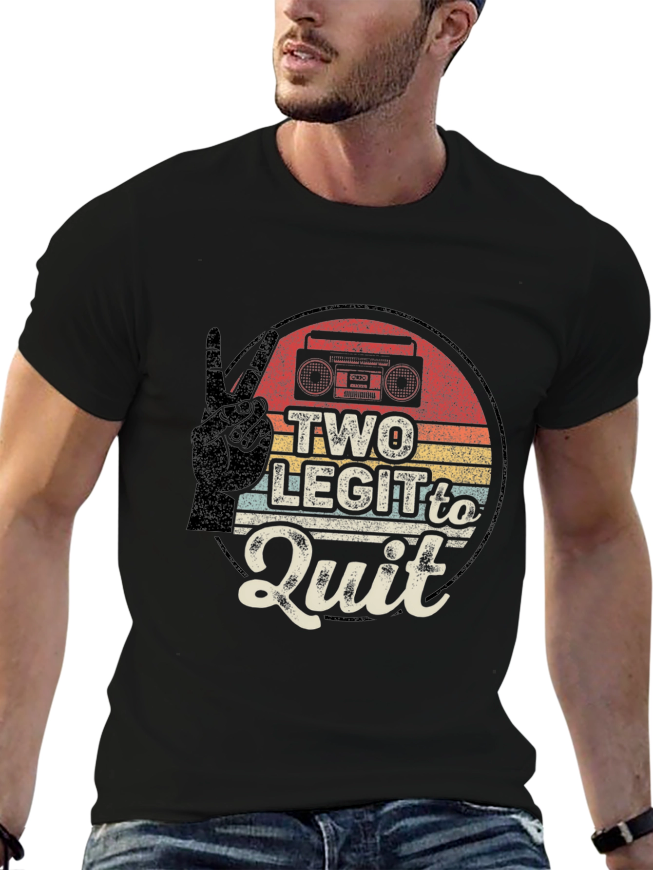Two Legit to Quit Retro T-Shirt