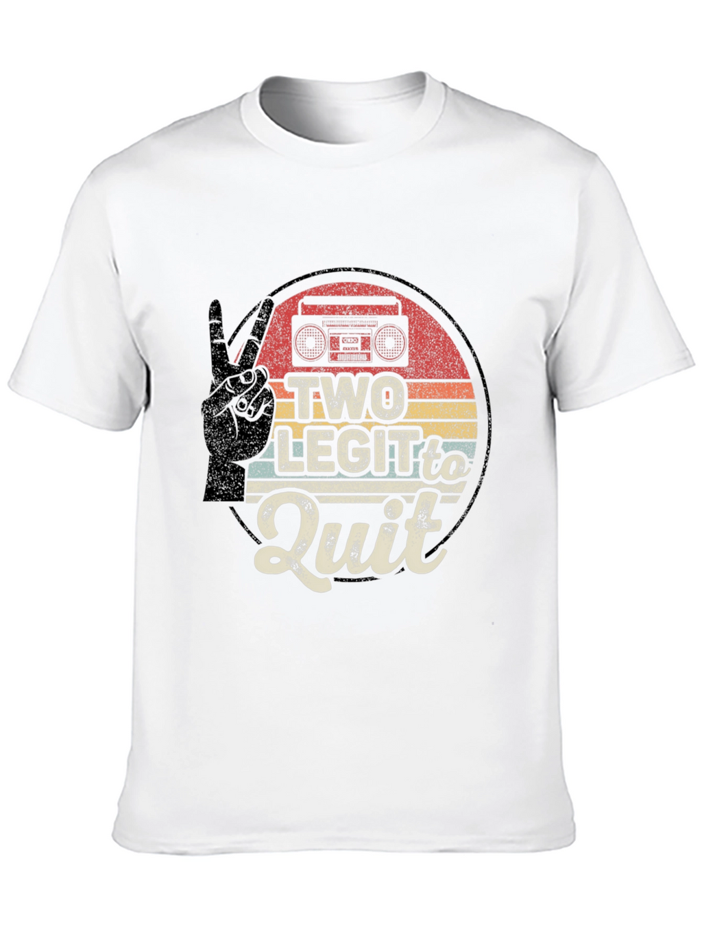Two Legit to Quit Retro T-Shirt