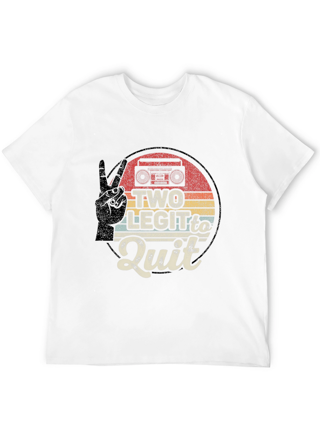 Two Legit to Quit Retro T-Shirt