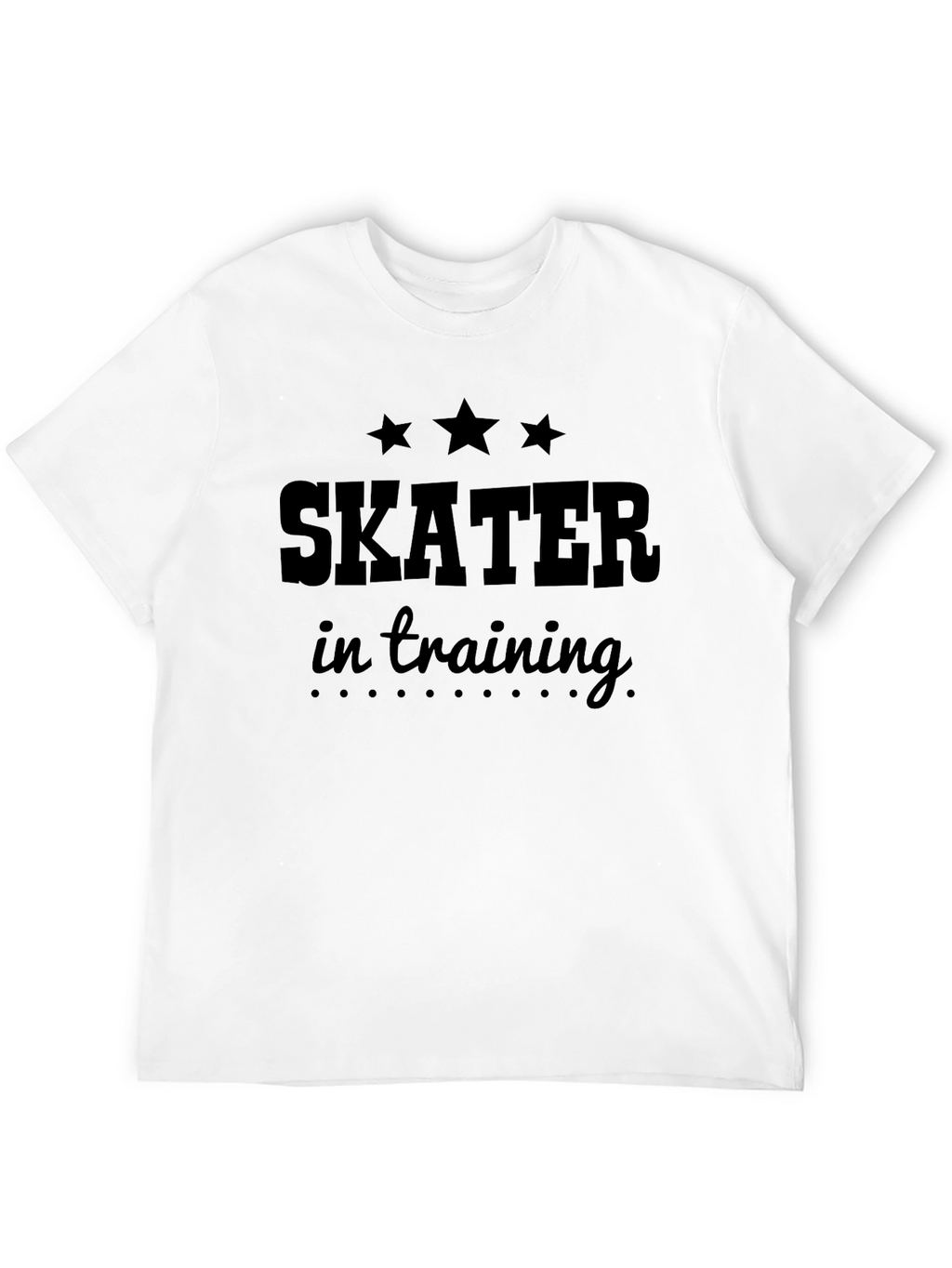 Skater in Training Graphic Tee - Black
