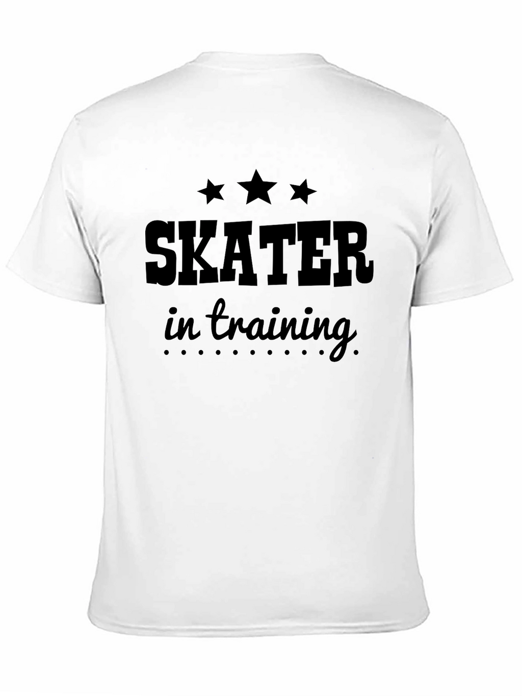 Skater in Training Graphic Tee - Black