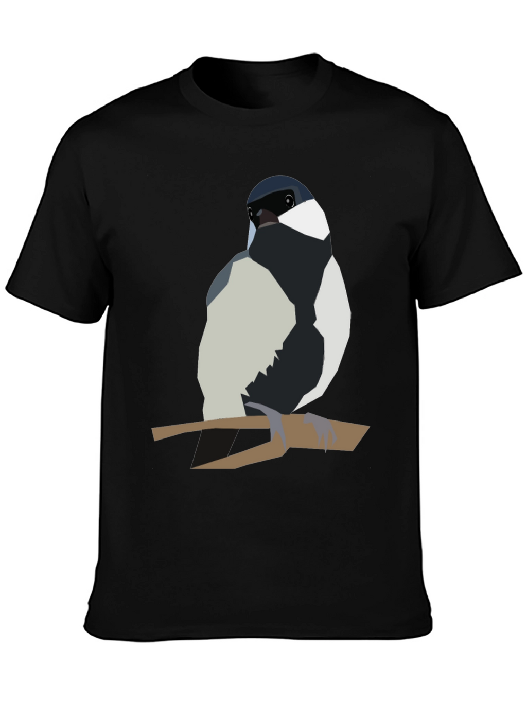 Bird on Branch Graphic Tee - Stylish Casual Wear