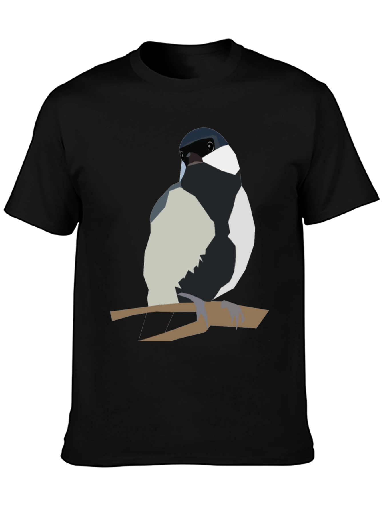 Bird on Branch Graphic Tee - Stylish Casual Wear