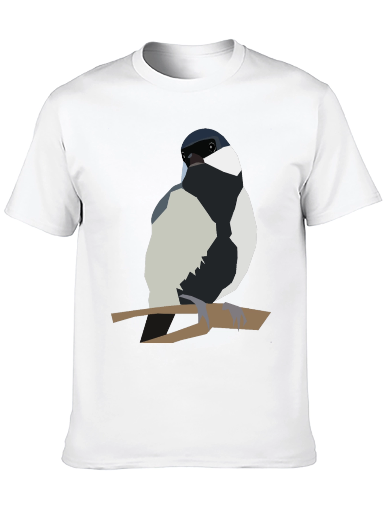 Bird on Branch Graphic Tee - Stylish Casual Wear