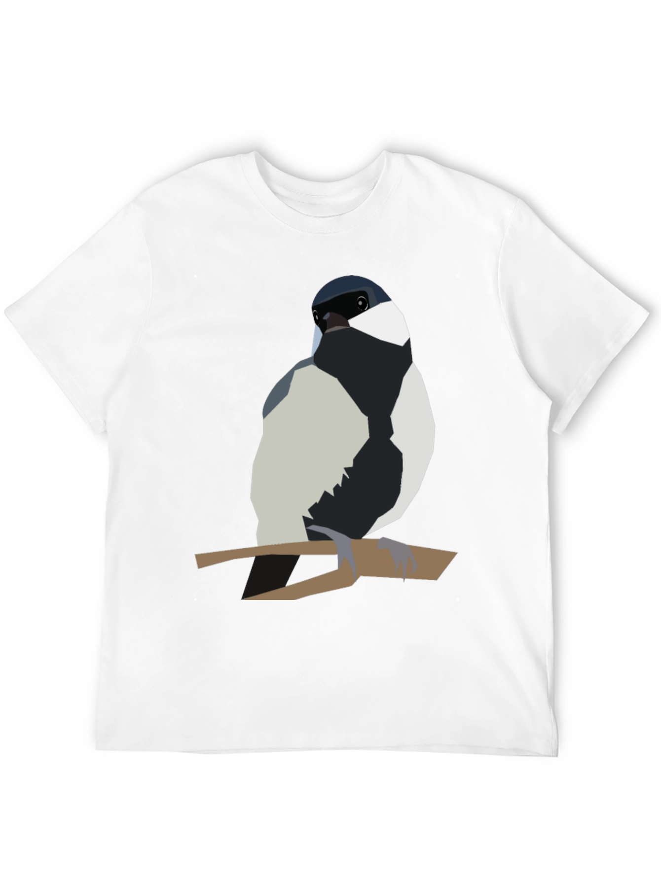 Bird on Branch Graphic Tee - Stylish Casual Wear