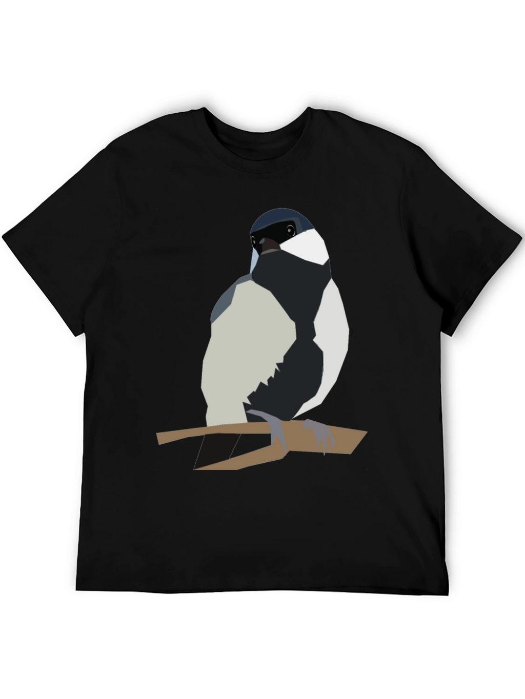 Bird on Branch Graphic Tee - Stylish Casual Wear