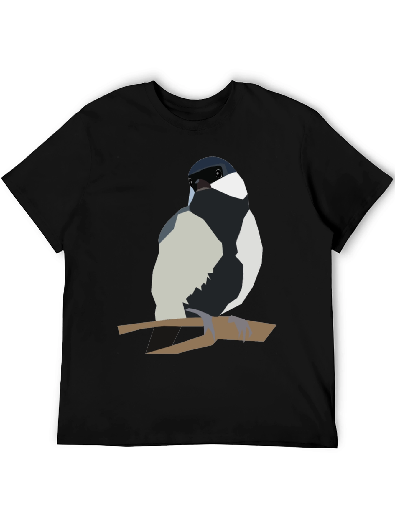 Bird on Branch Graphic Tee - Stylish Casual Wear