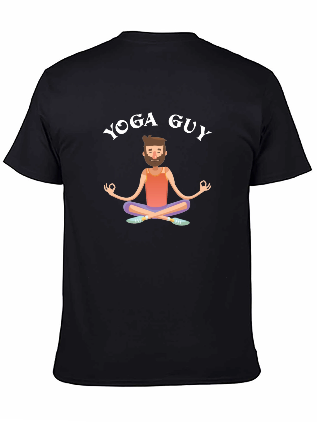 Yoga Guy Graphic T-Shirt - Relaxed Fit