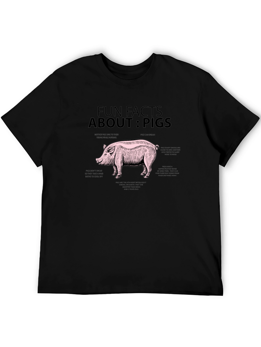 Fun Facts About Pigs Graphic Tee