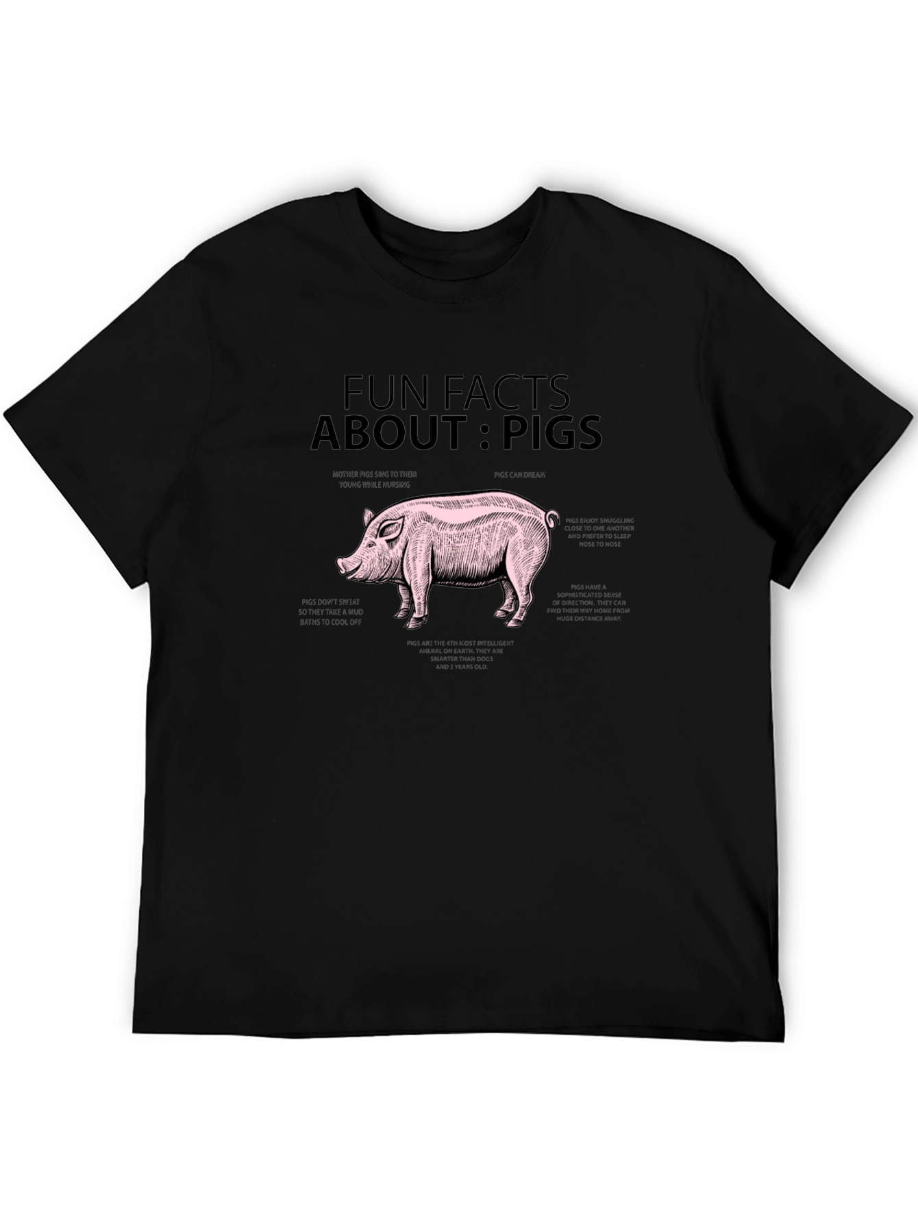 Fun Facts About Pigs Graphic Tee