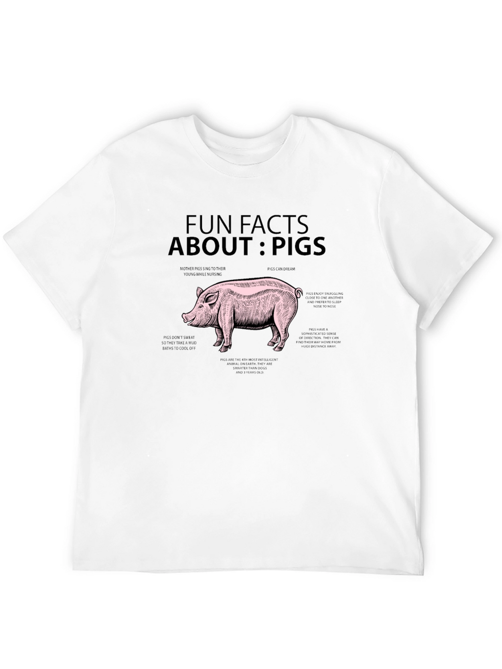 Fun Facts About Pigs Graphic Tee