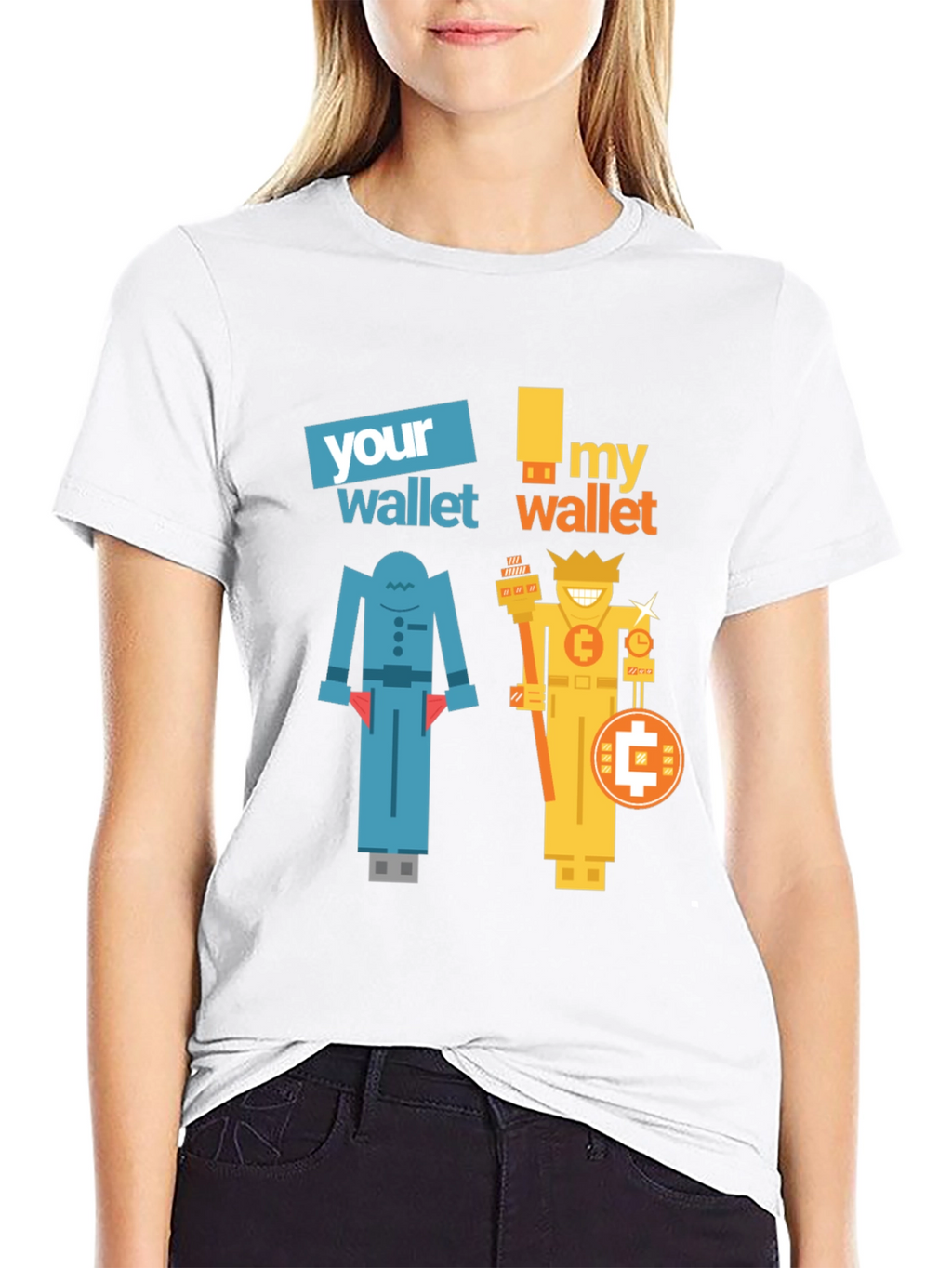 Crypto Humor T-Shirt - Wallet Graphic Tee