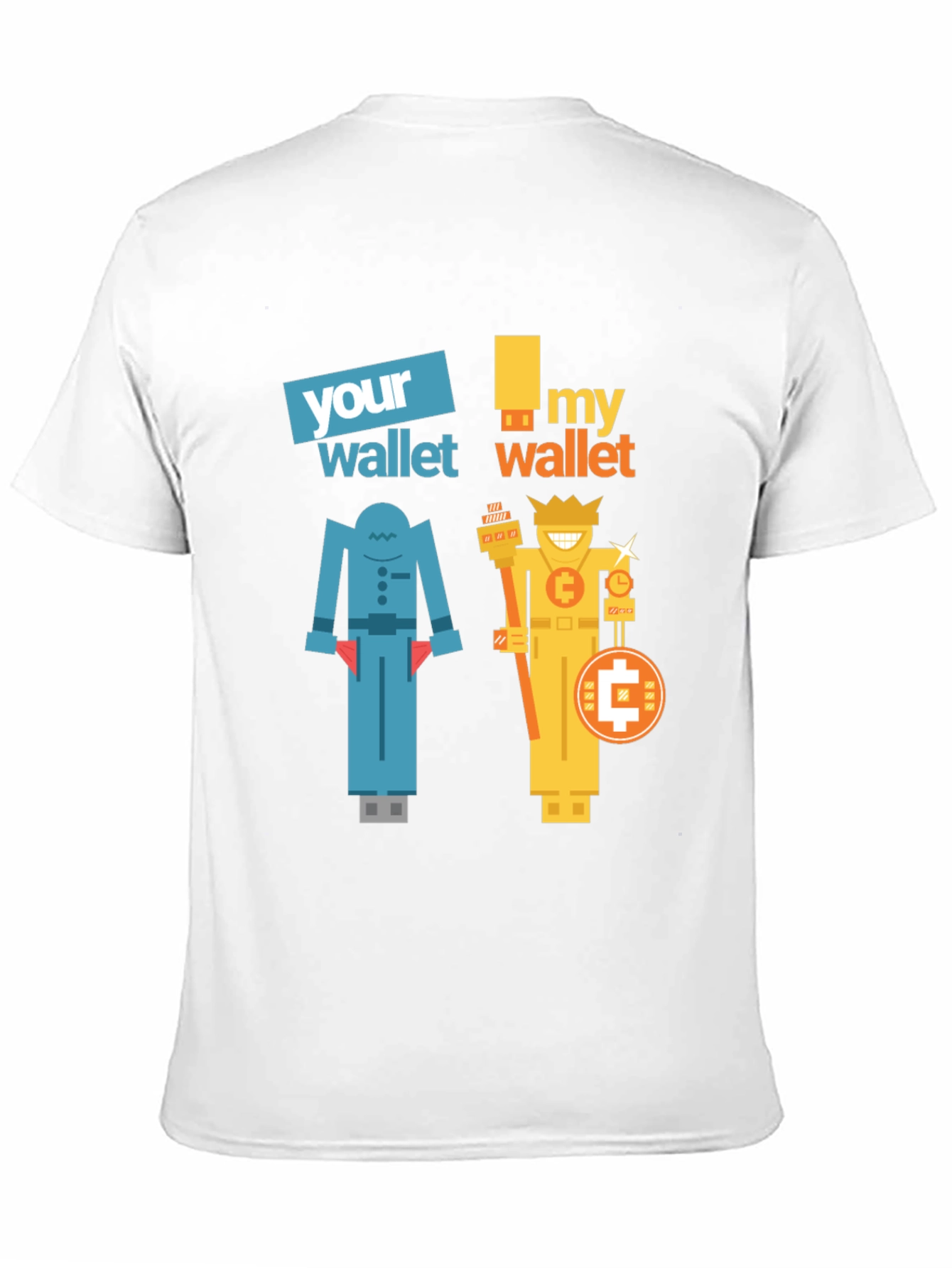 Crypto Humor T-Shirt - Wallet Graphic Tee
