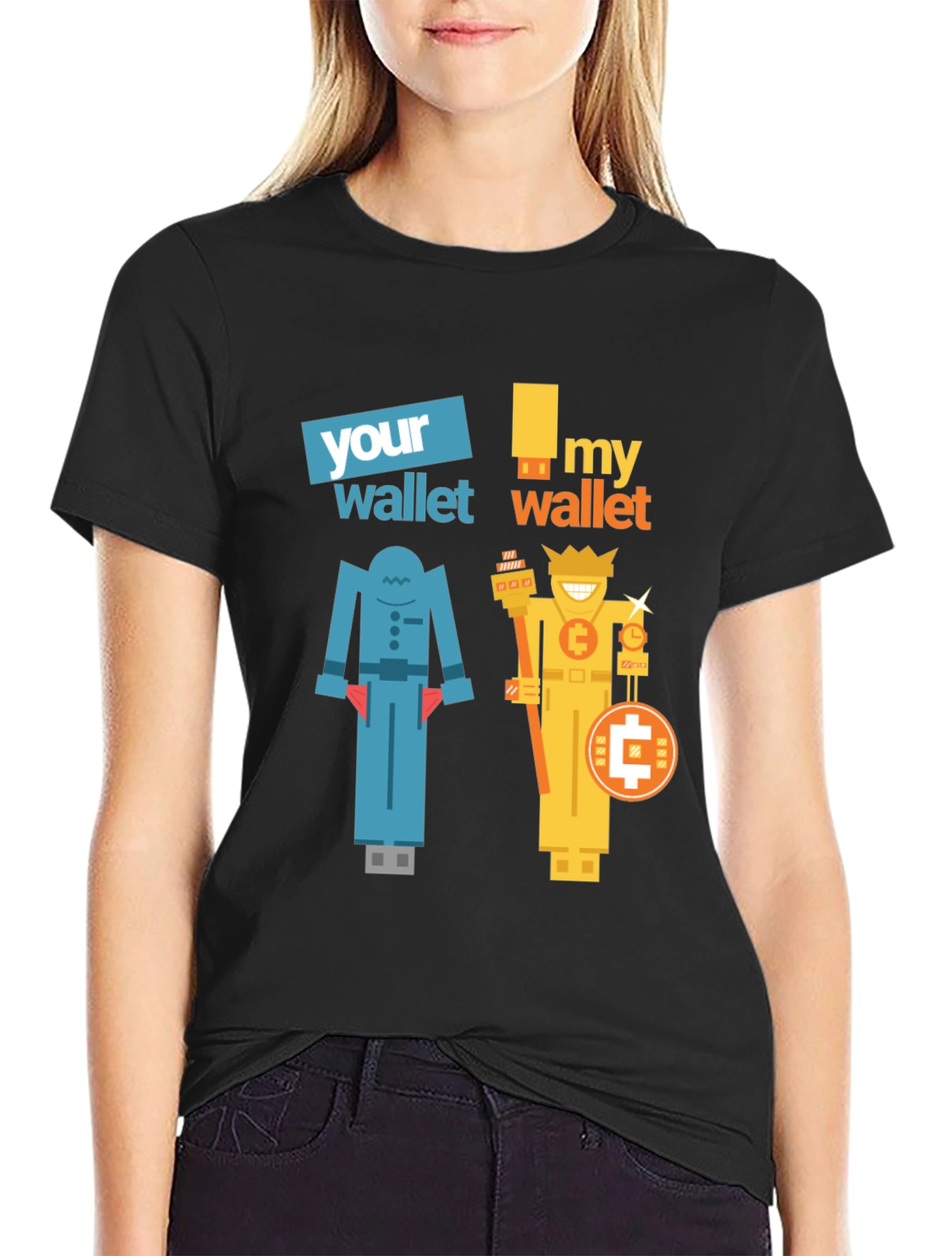 Crypto Humor T-Shirt - Wallet Graphic Tee