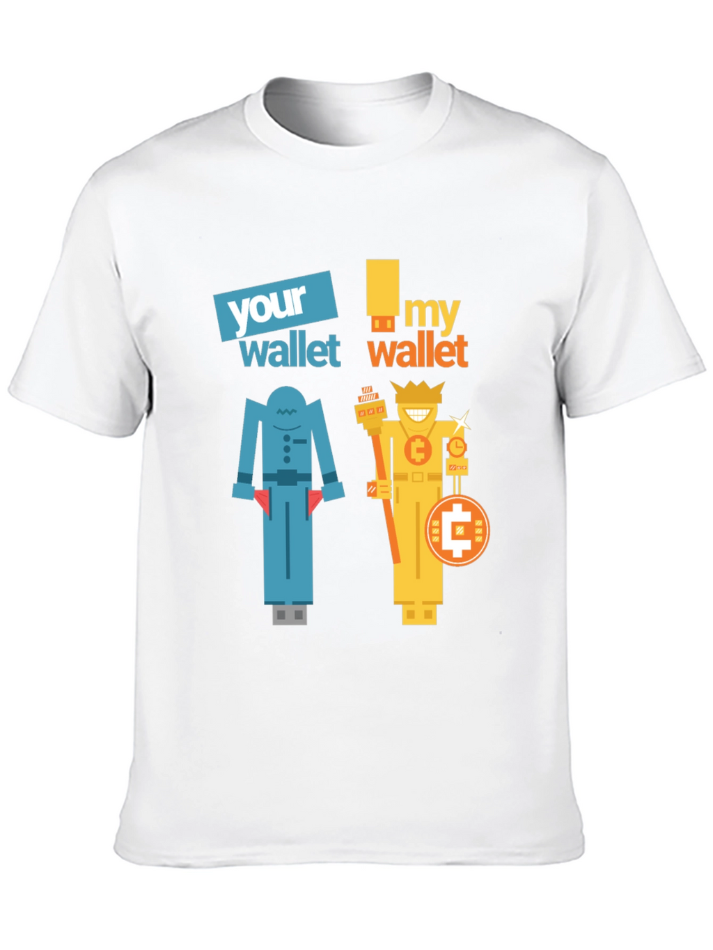 Crypto Humor T-Shirt - Wallet Graphic Tee