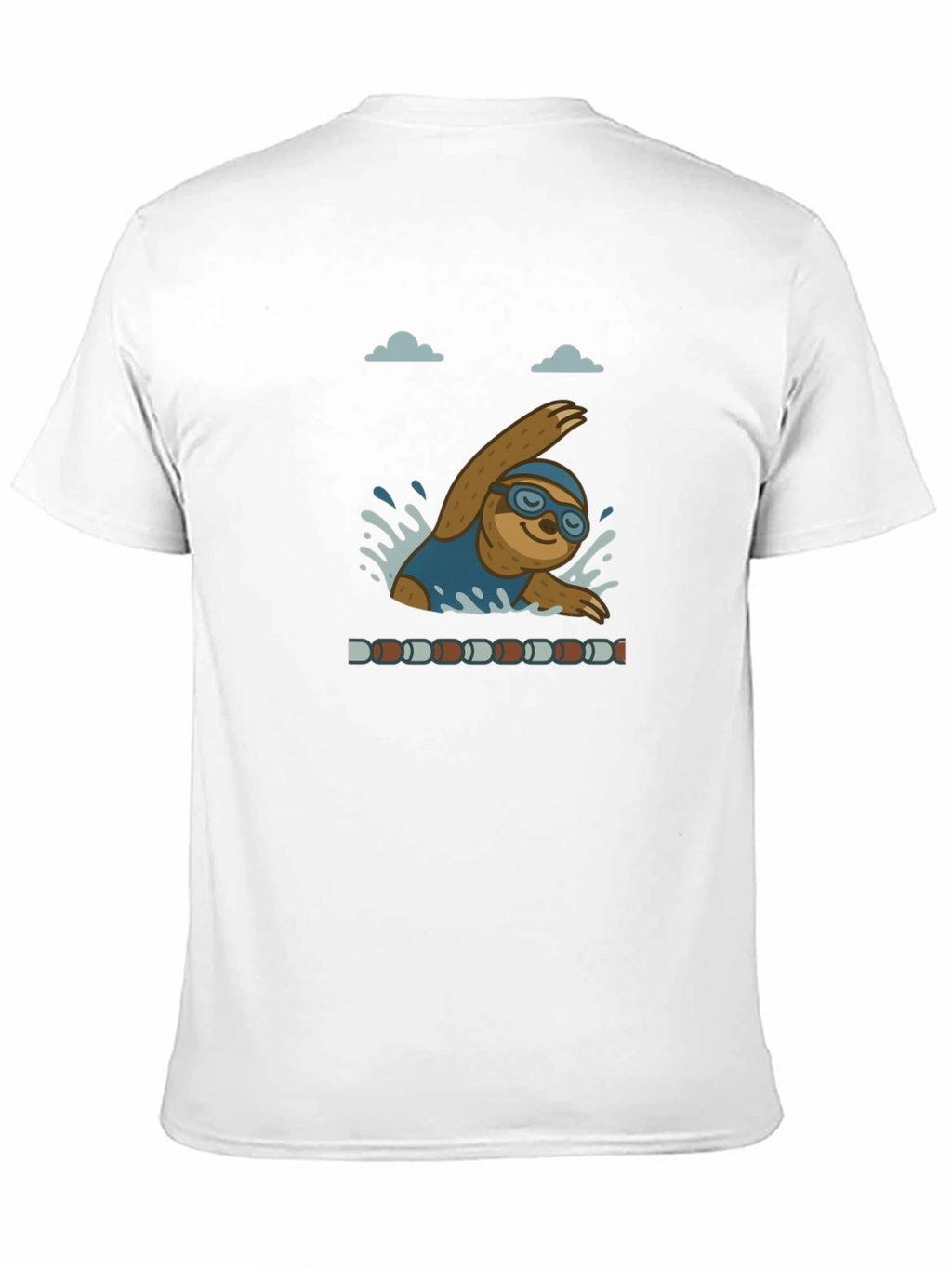 Swimming Sloth Graphic Tee