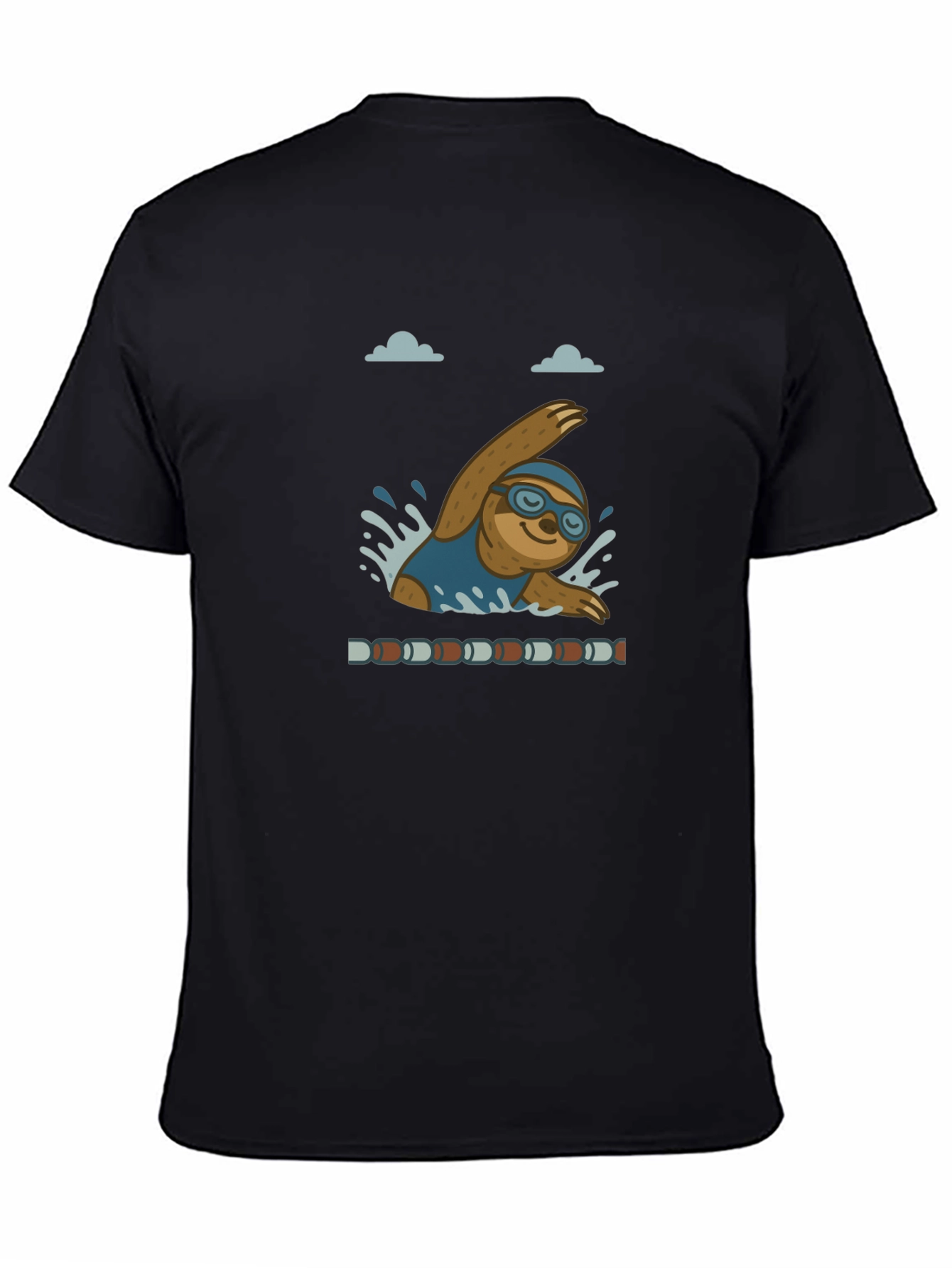 Swimming Sloth Graphic Tee
