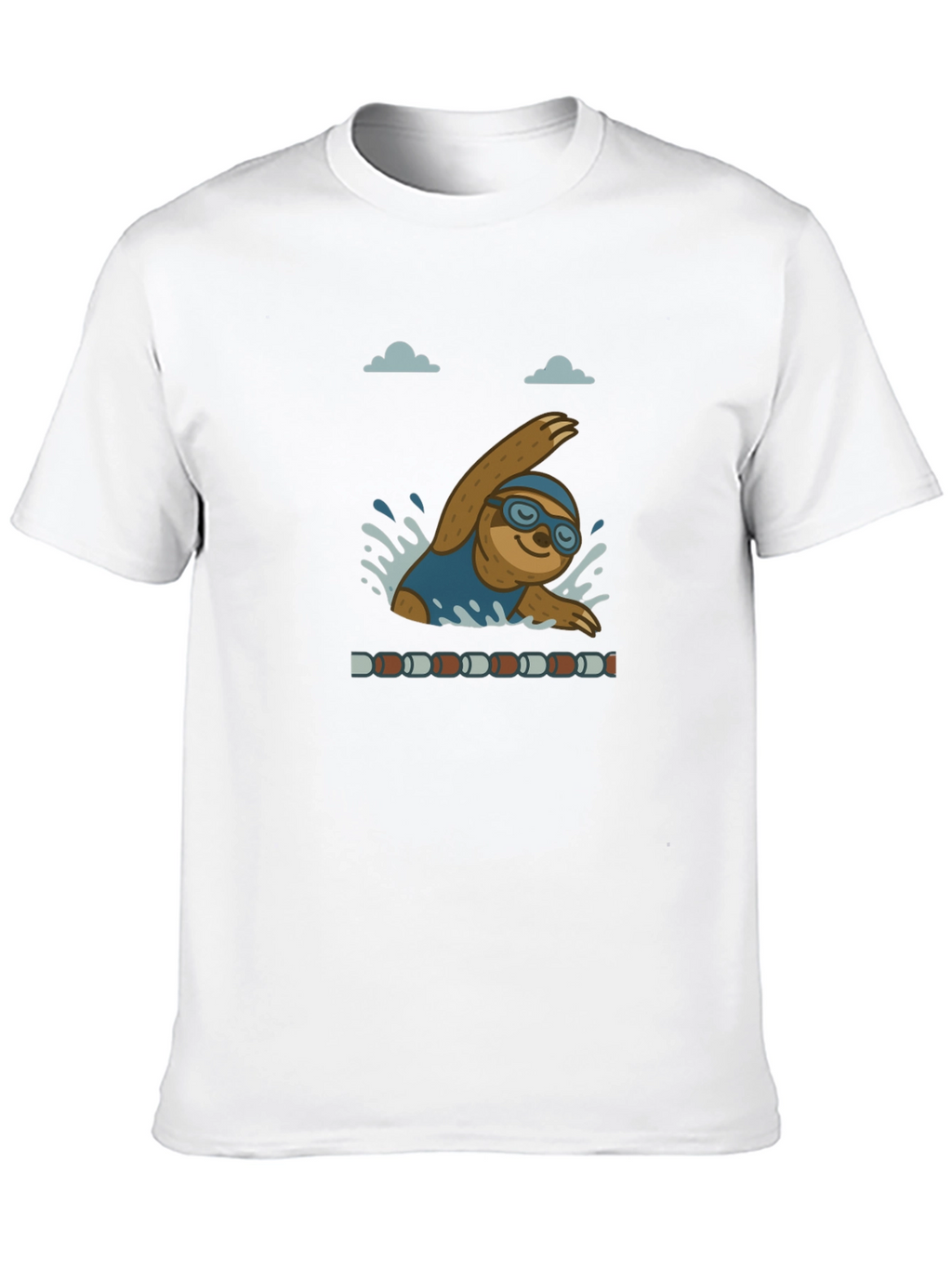 Swimming Sloth Graphic Tee