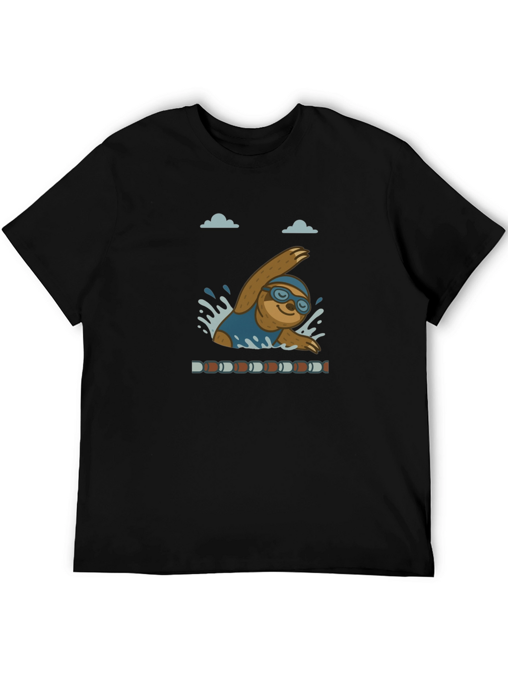 Swimming Sloth Graphic Tee