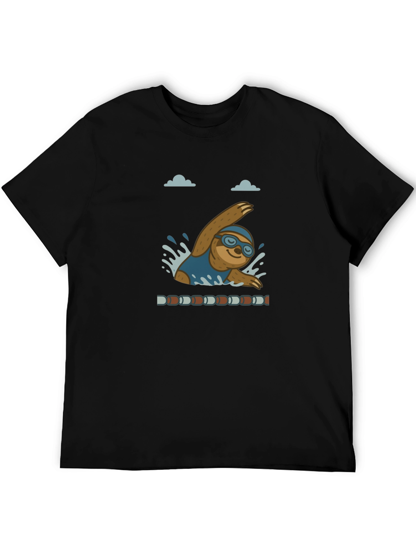 Swimming Sloth Graphic Tee