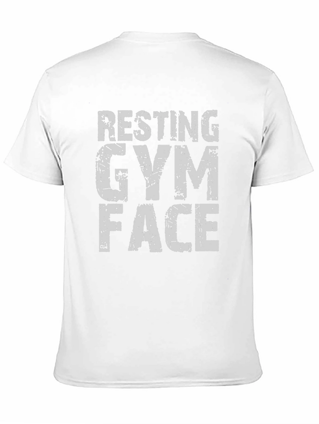Resting Gym Face T-Shirt - Black Graphic Tee