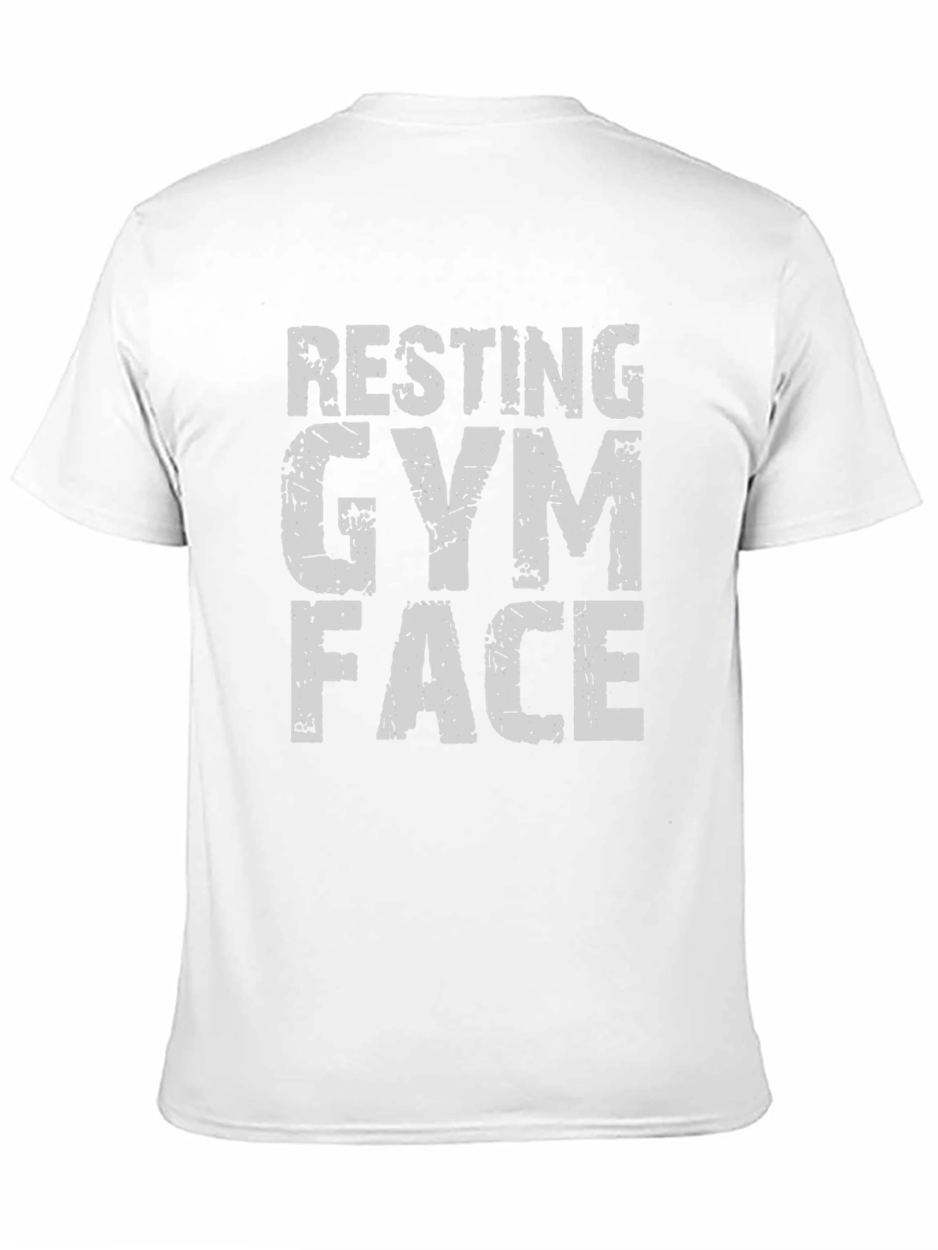 Resting Gym Face T-Shirt - Black Graphic Tee
