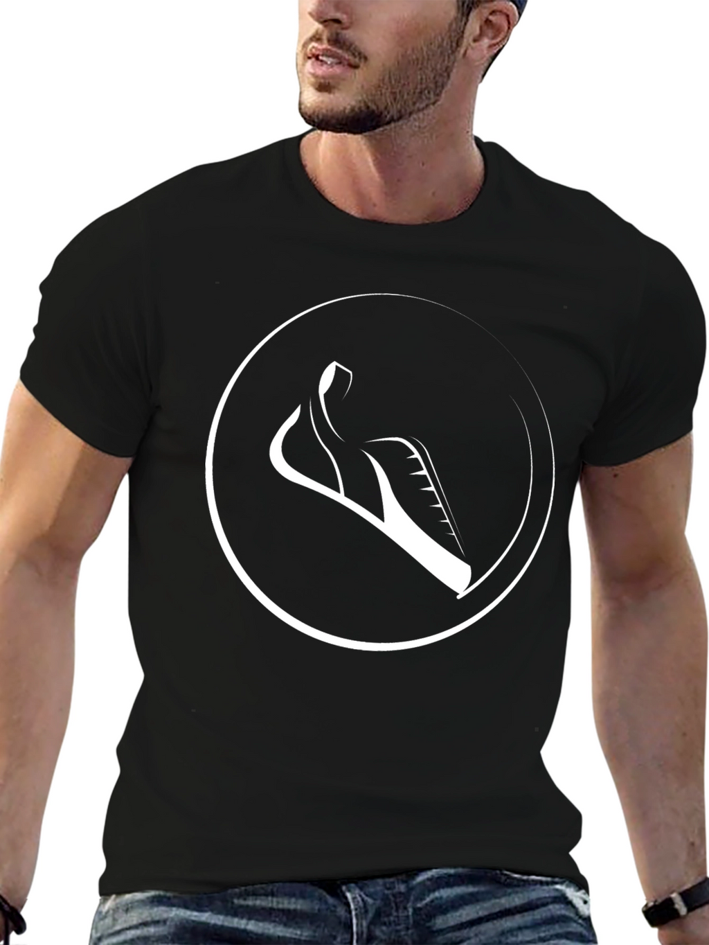 Minimalist Shoe Graphic T-Shirt