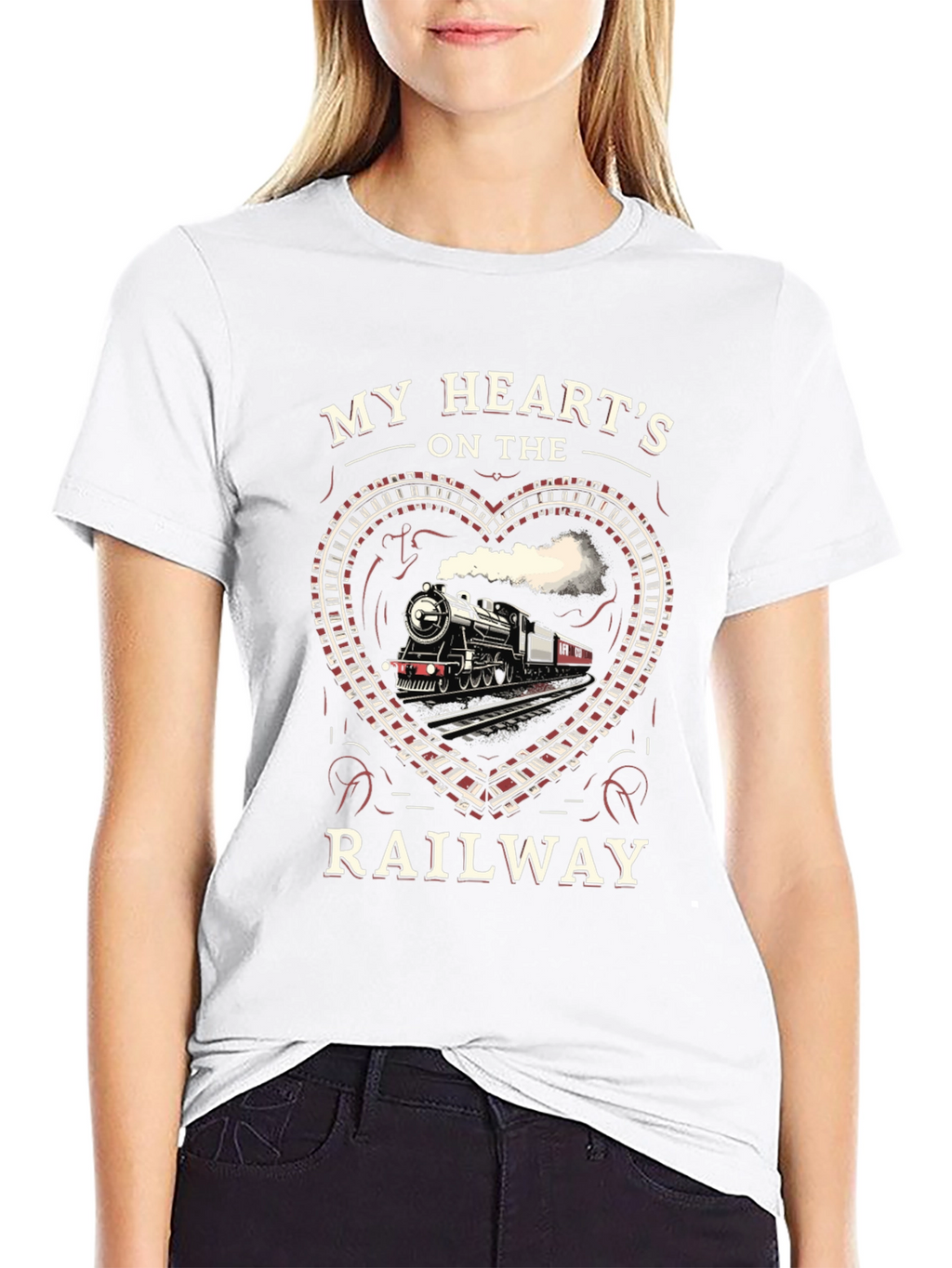 My Hearts On The Railway T-Shirt