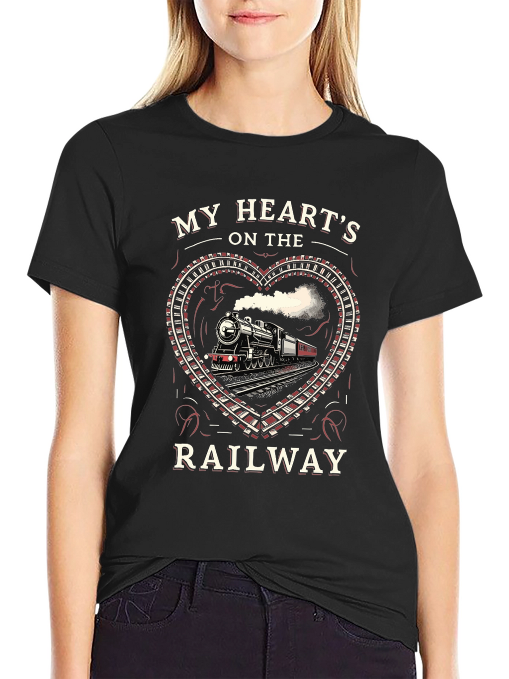 My Hearts On The Railway T-Shirt