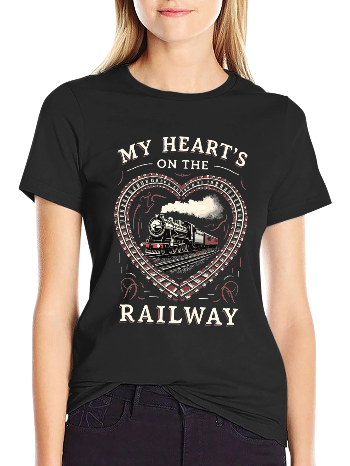 My Hearts On The Railway T-Shirt