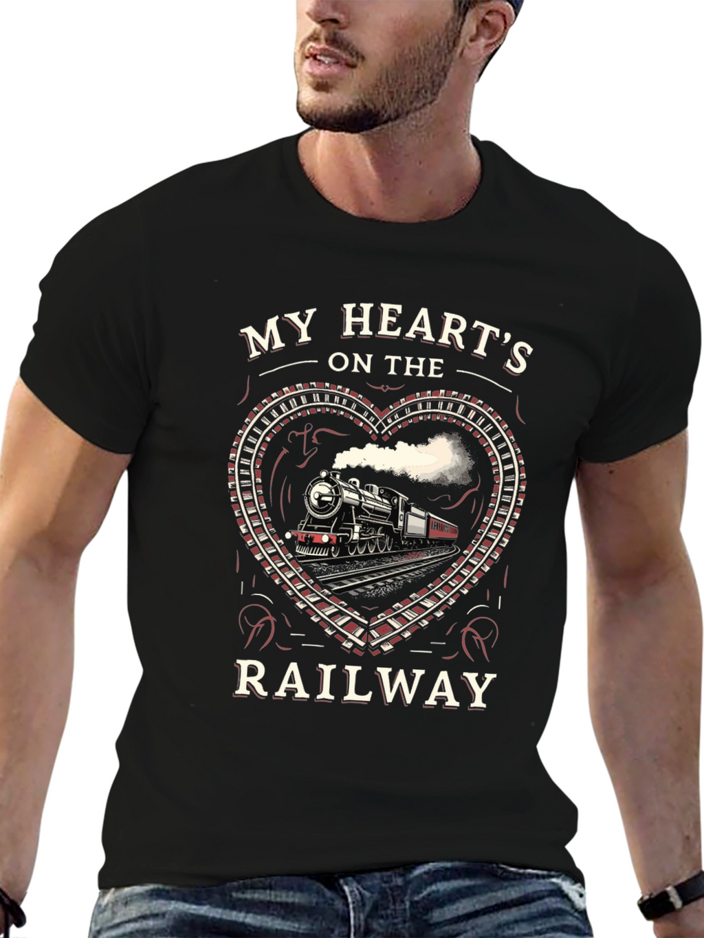 My Hearts On The Railway T-Shirt