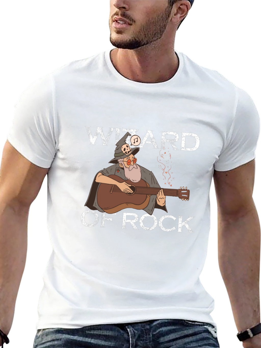 Wizard of Rock Graphic T-Shirt