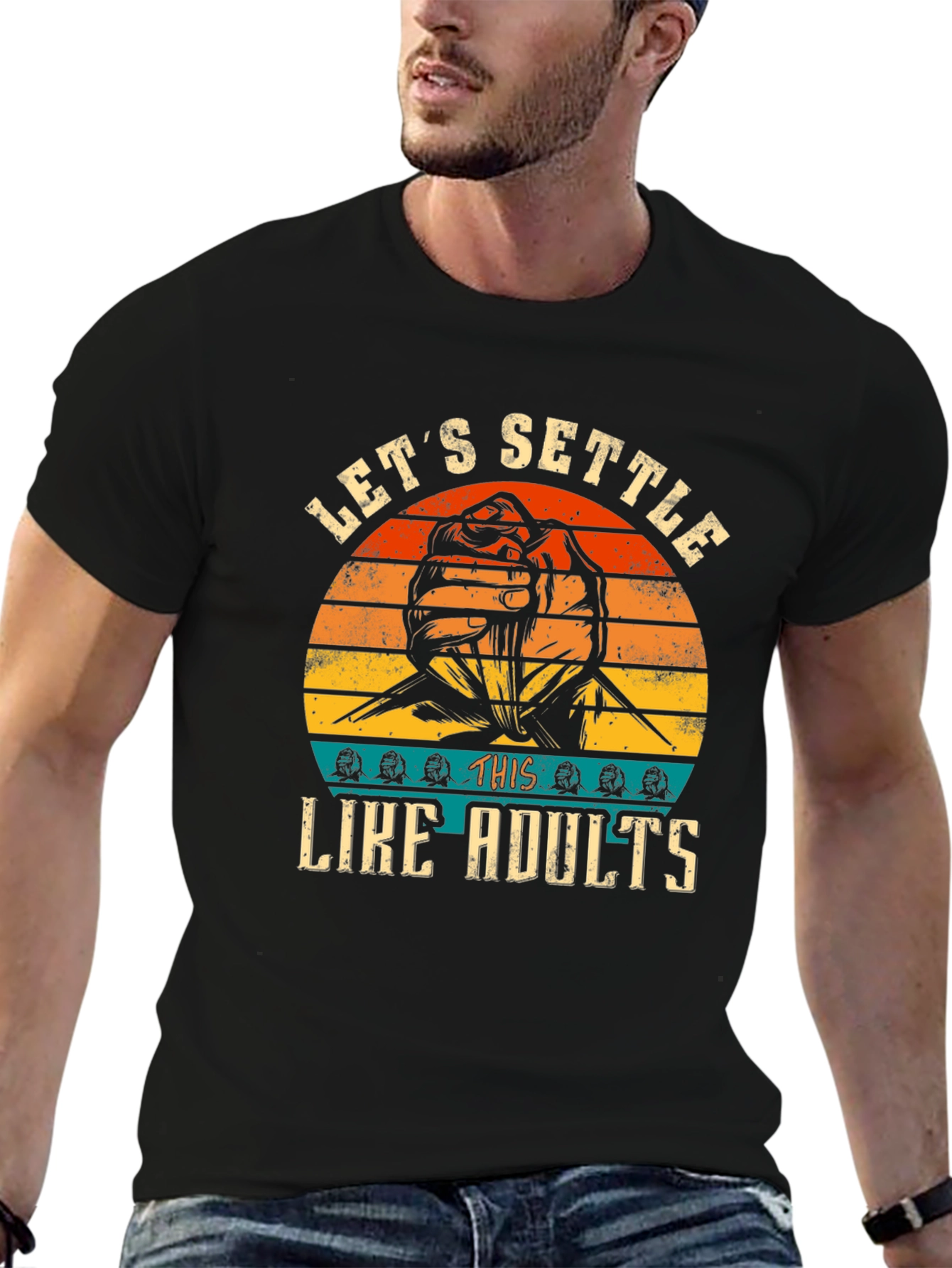 Lets Settle This Like Adults T-Shirt