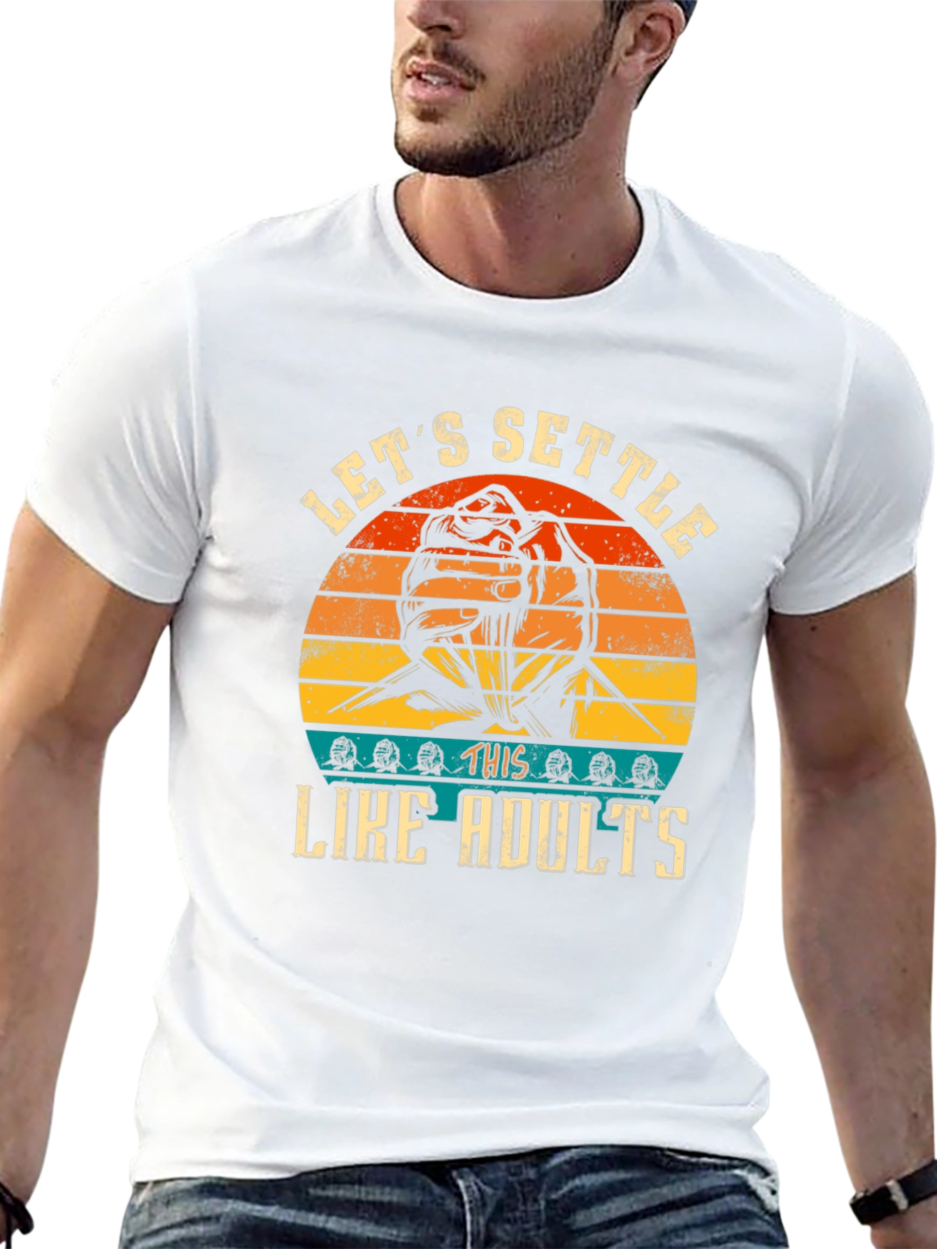 Lets Settle This Like Adults T-Shirt