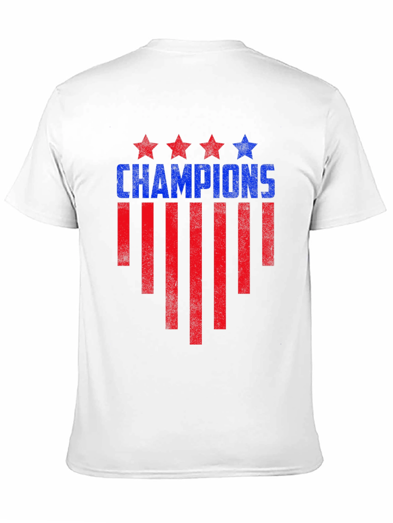 Champions Graphic Tee - Patriotic Design