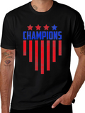 Champions Graphic Tee - Patriotic Design