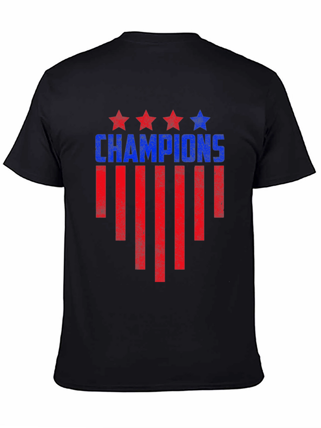 Champions Graphic Tee - Patriotic Design