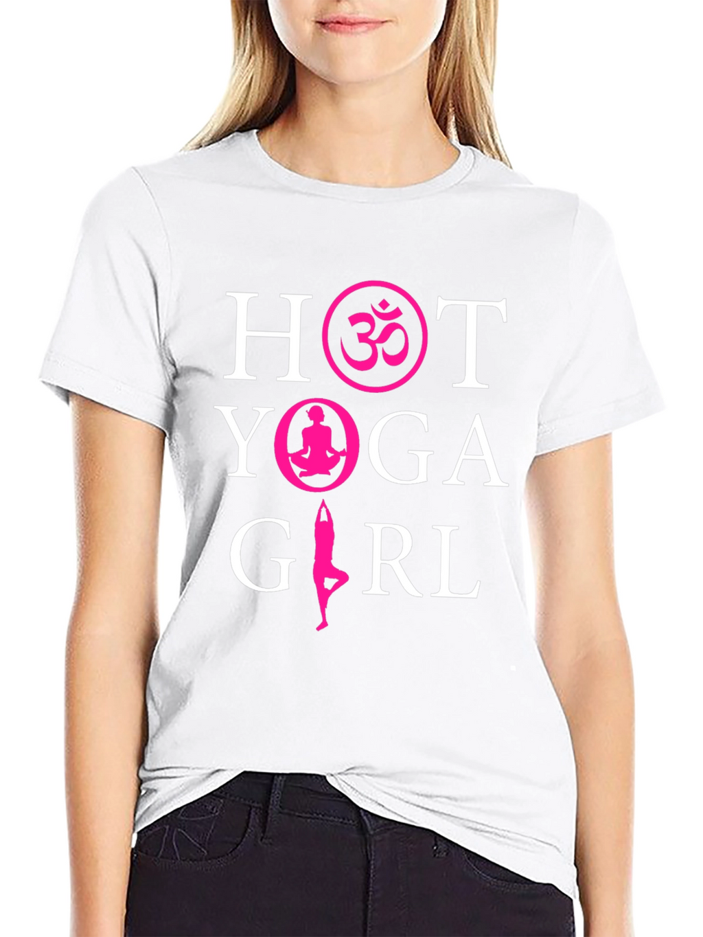 Hot Yoga Girl T-Shirt - Yoga Lover Tee
