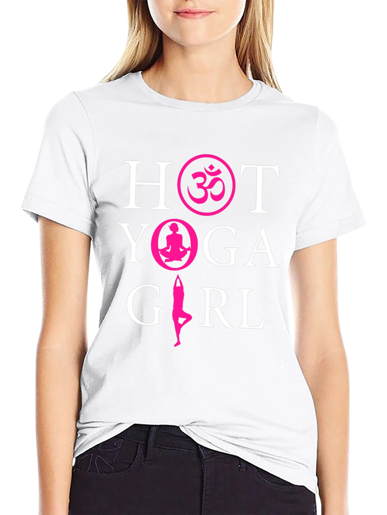 Hot Yoga Girl T-Shirt - Yoga Lover Tee