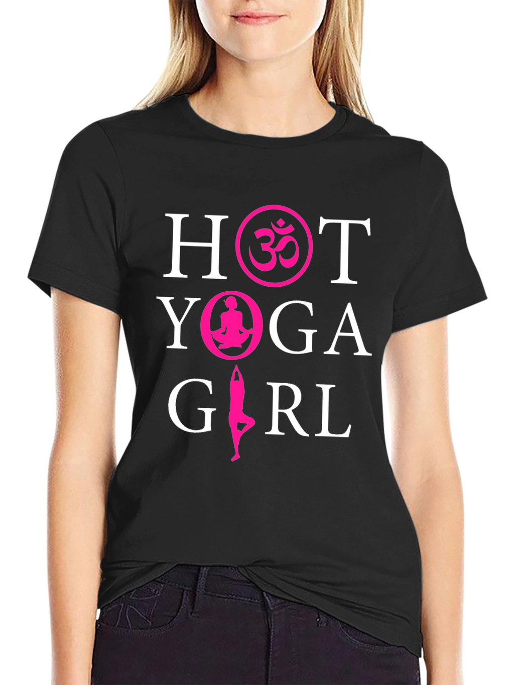 Hot Yoga Girl T-Shirt - Yoga Lover Tee