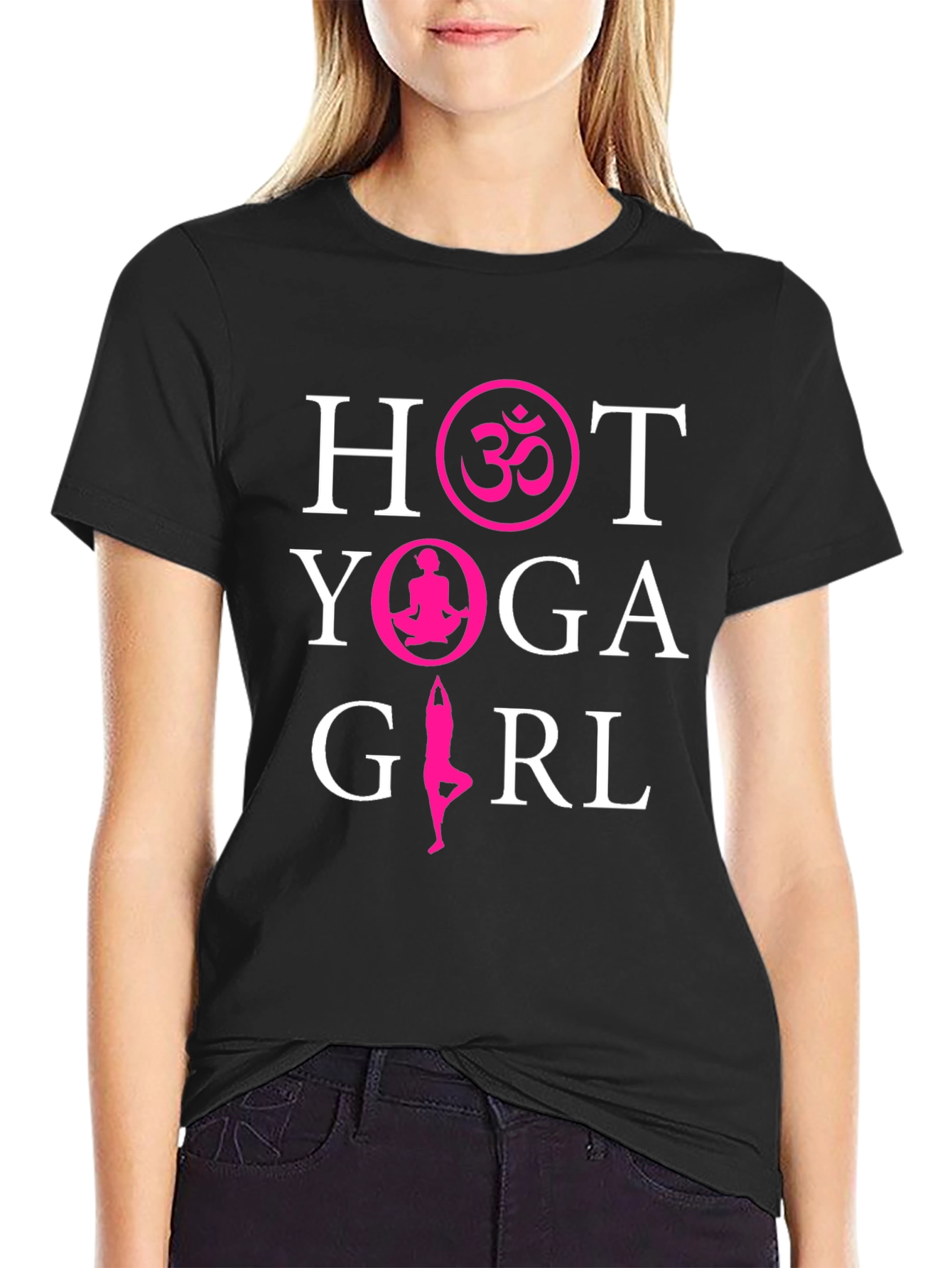 Hot Yoga Girl T-Shirt - Yoga Lover Tee
