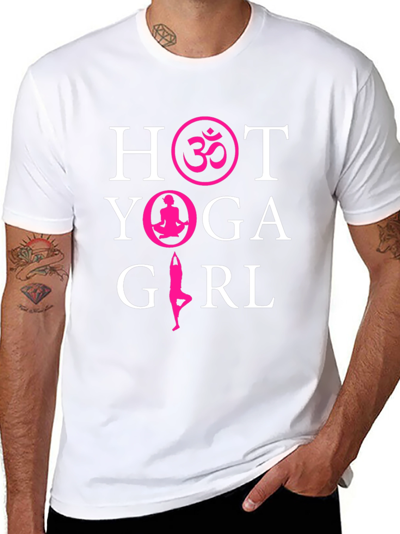 Hot Yoga Girl T-Shirt - Yoga Lover Tee