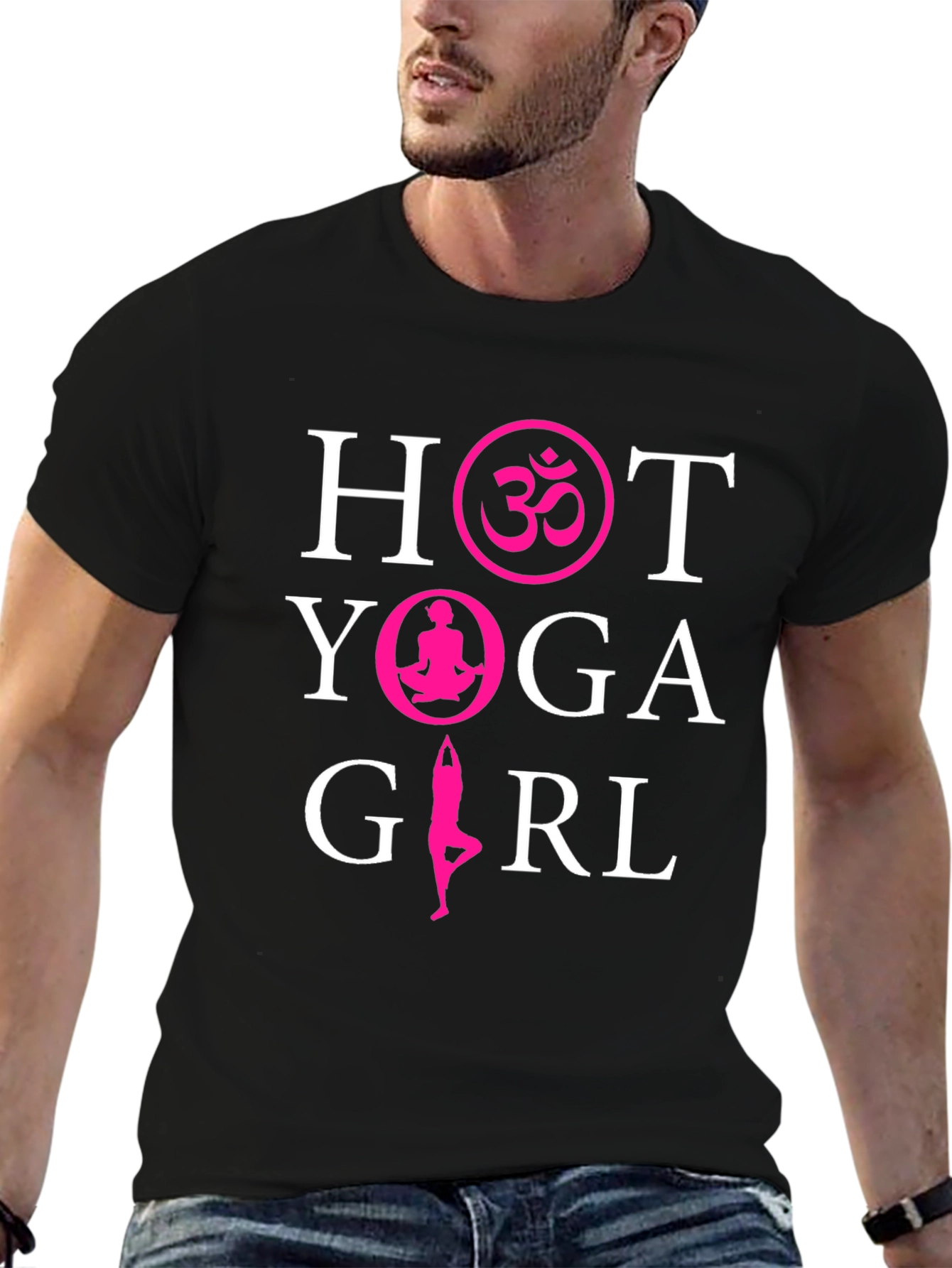 Hot Yoga Girl T-Shirt - Yoga Lover Tee