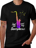 Just Me & My Saxophone - Graphic Tee