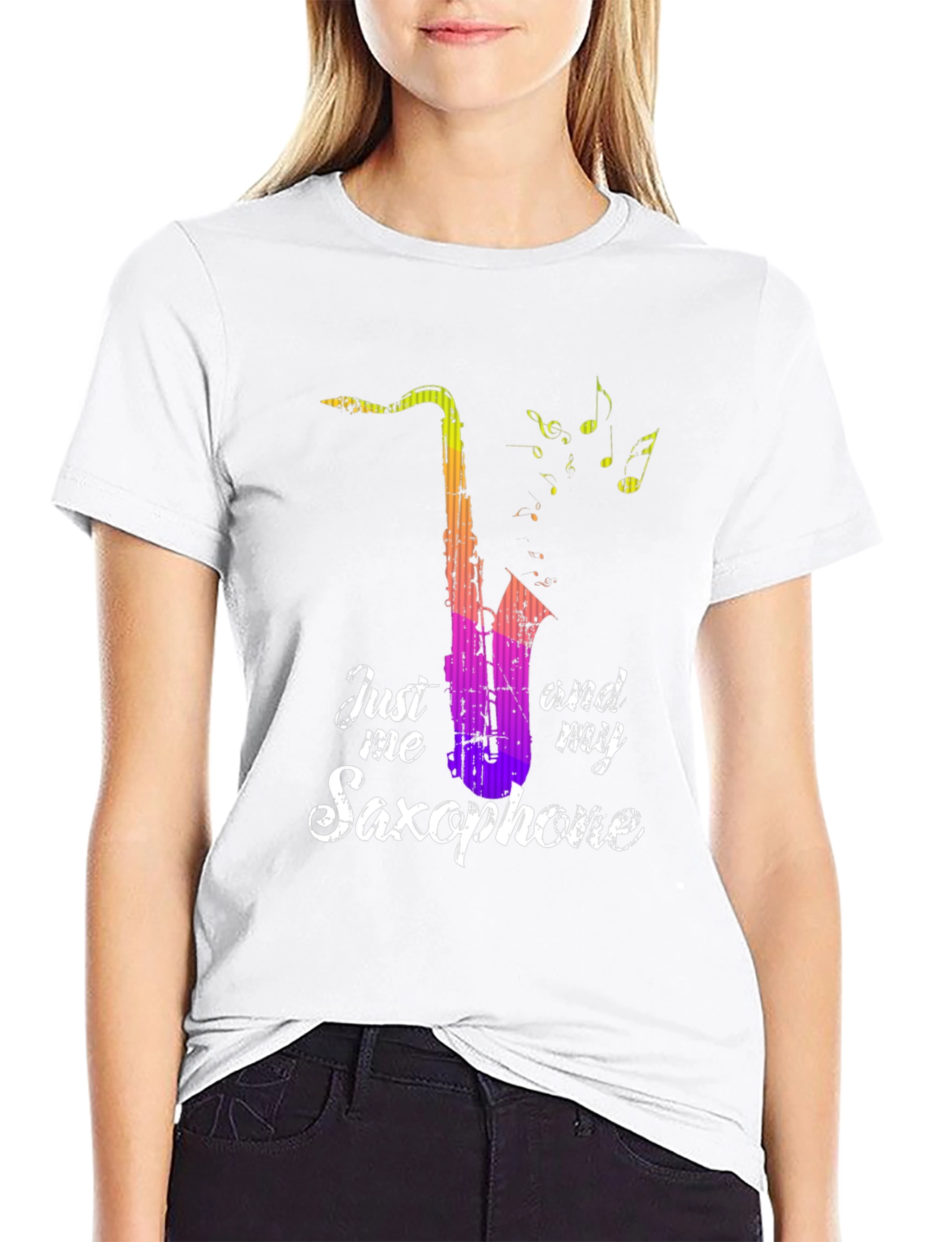 Just Me & My Saxophone - Graphic Tee