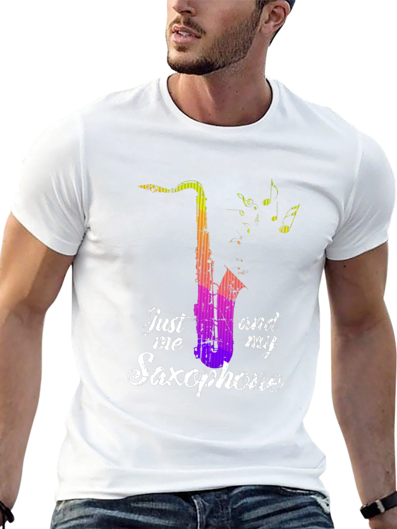 Just Me & My Saxophone - Graphic Tee